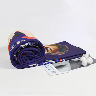 厂家直供印花珊瑚绒加厚毛巾印刷男女家用洗澡创意毛巾(1)