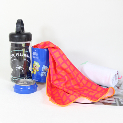 泳速干毛巾女运动健身印花毛巾大人儿童便携男训练吸汗专用吸水(1)